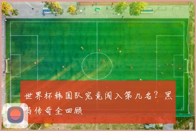 世界杯韩国队究竟闯入第几名?黑马传奇全回顾