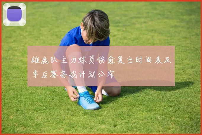 雄鹿队主力球员伤愈复出时间表及季后赛备战计划公布