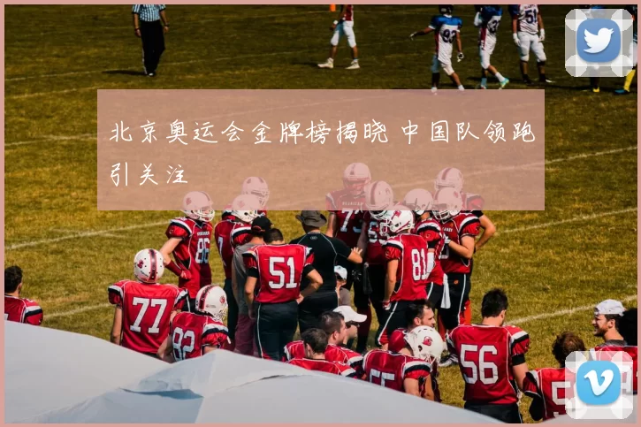 北京奥运会金牌榜揭晓 中国队领跑引关注