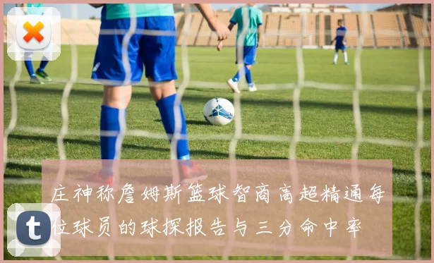 庄神称詹姆斯篮球智商高超精通每位球员的球探报告与三分命中率